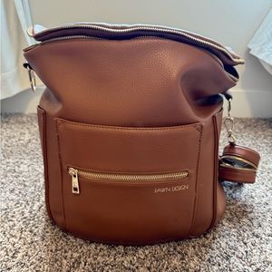 Fawn Original Diaper Bag Bundle Brown